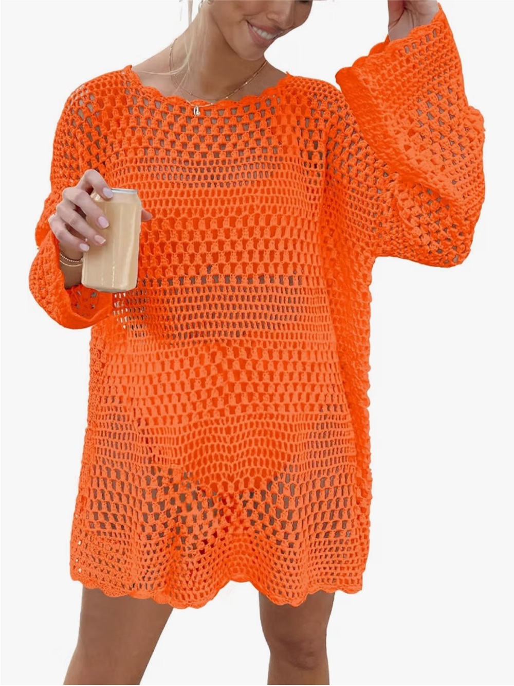 Crochet Beach Cover-Up